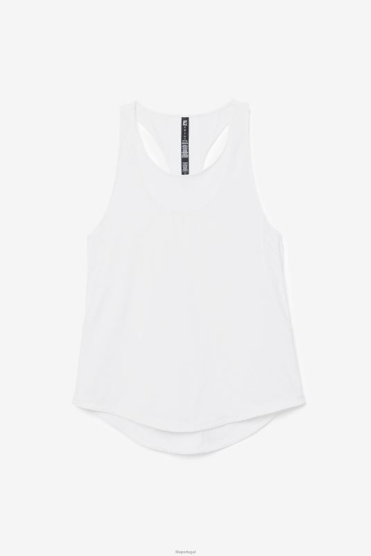 PPH0J1880 branco FILA uplift regata racerback texturizada fila branca