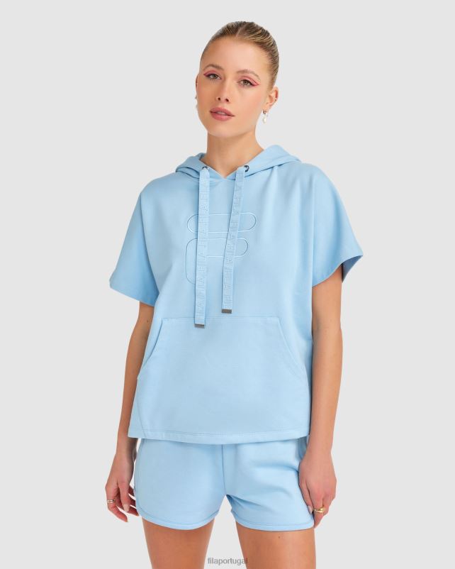 PPH0J2815 lago glaciar FILA fila spencer ss moletom feminino glacier lake