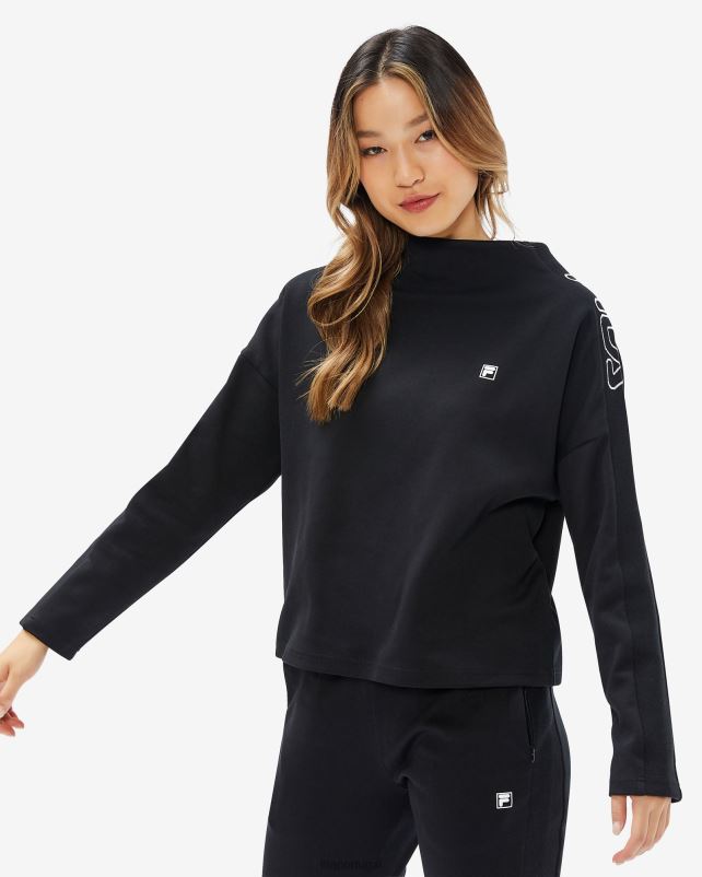 PPH0J2960 preto FILA top fila chiara feminino preto