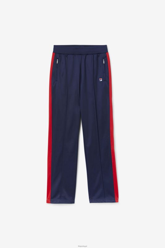 PPH0J1558 marinho/vermelho/branco FILA calça fila azul marinho/vermelho/branco arenoso