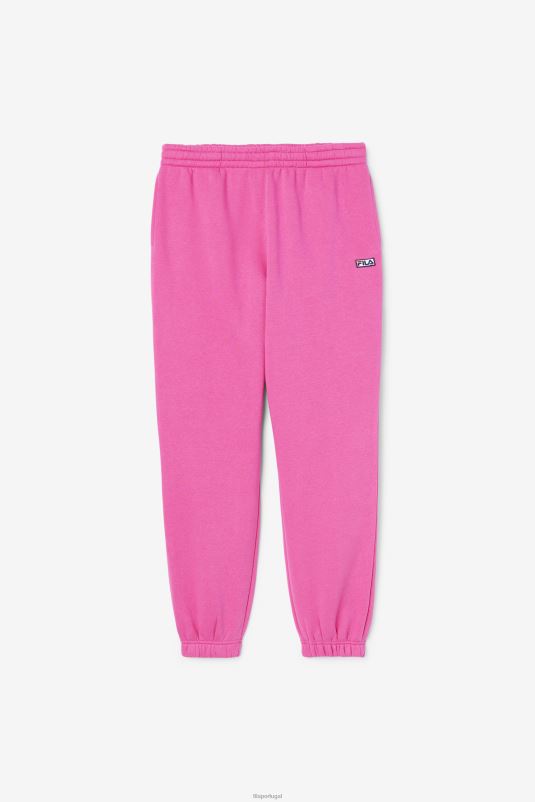 PPH0J1600 brilho rosa FILA fila jogger rosa
