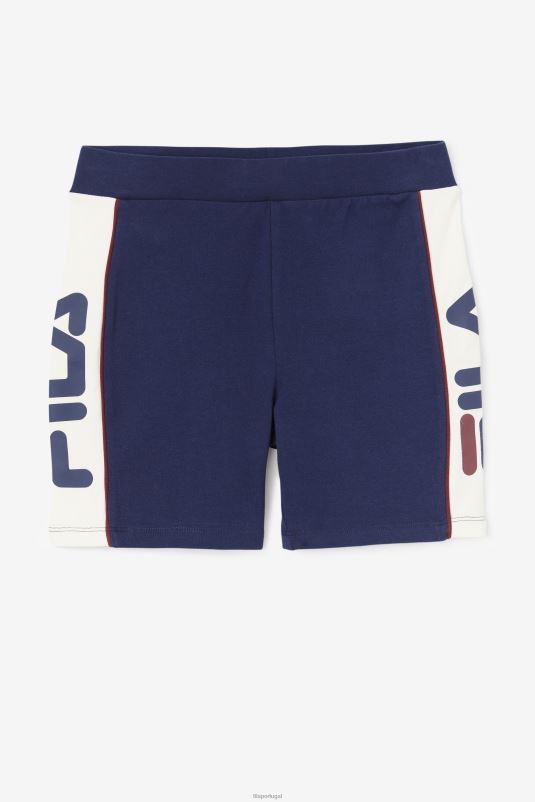 PPH0J1642 casaco de lã FILA short fila peacoat davina bike