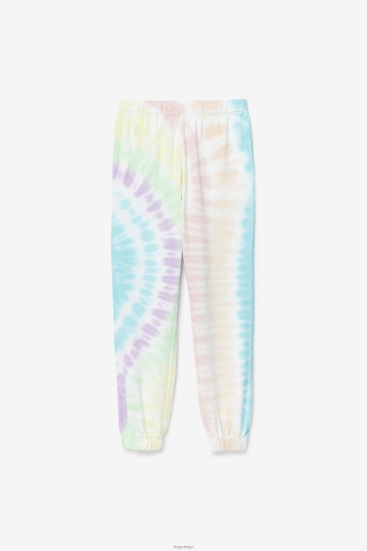 PPH0J1654 tie-dye creme duplo FILA fila double cream tie dye raleigh tie dye jogger