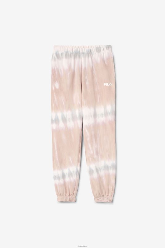PPH0J1657 gardênia/bloco branco/belga FILA fila raleigh tie dye jogger gardênia/branco/bloco belga