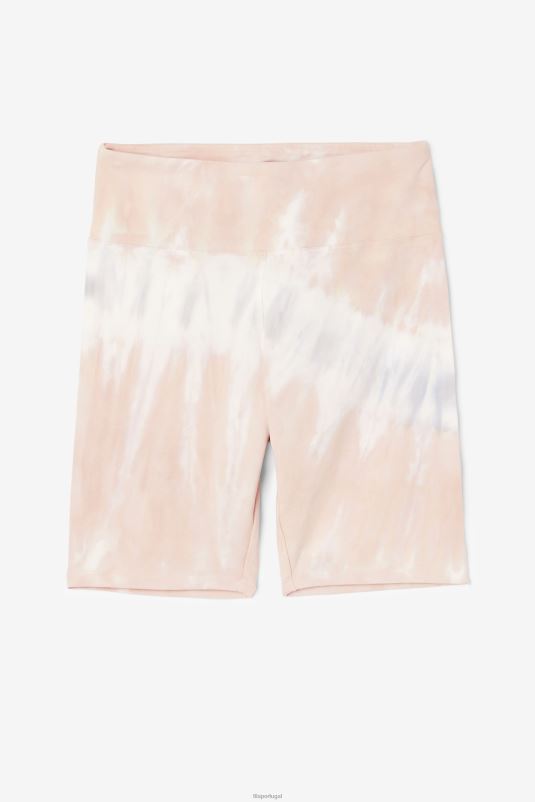 PPH0J1678 gardênia/bloco branco/belga FILA short bike fila gardenia/branco/belga bloco taima tie dye