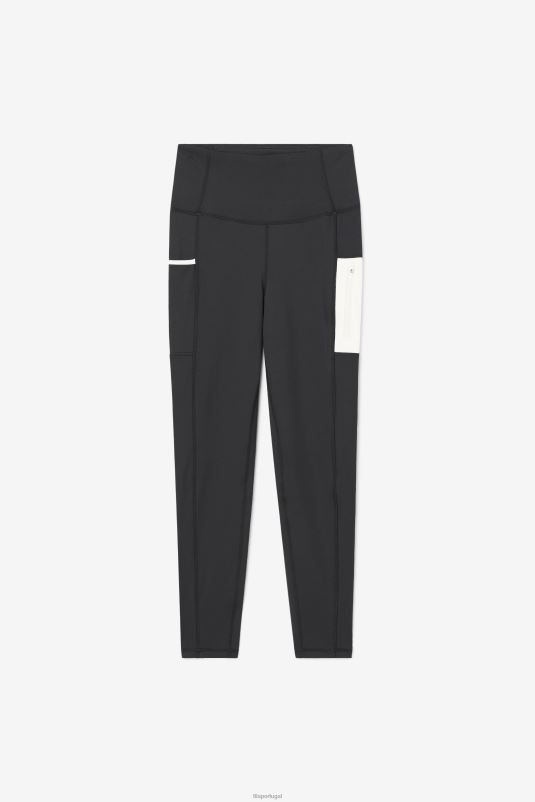 PPH0J1706 preto FILA legging finamente performance fila preta