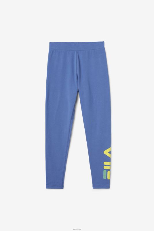 PPH0J1711 cobalto brilhante FILA legging fila elora cobalt