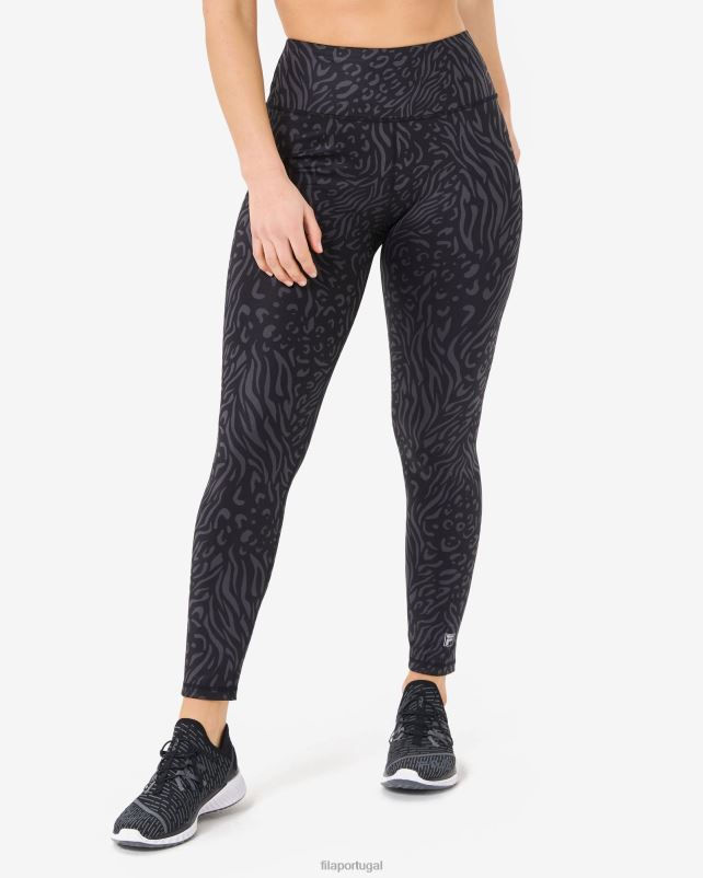 PPH0J2985 preto FILA calça fila petra 7/8 preta