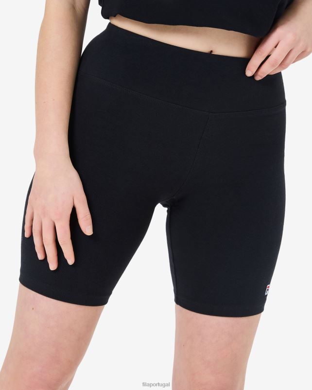 PPH0J2998 preto FILA short fila preto volara bike