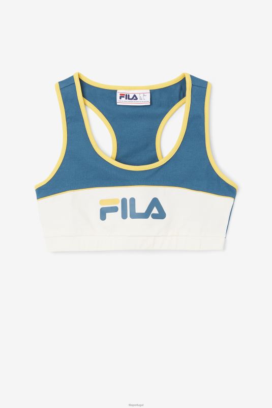 PPH0J1438 coral azul FILA sutiã fila azul coral kairi