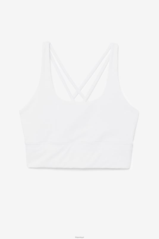 PPH0J1788 branco FILA sutiã uplift cross back branco fila