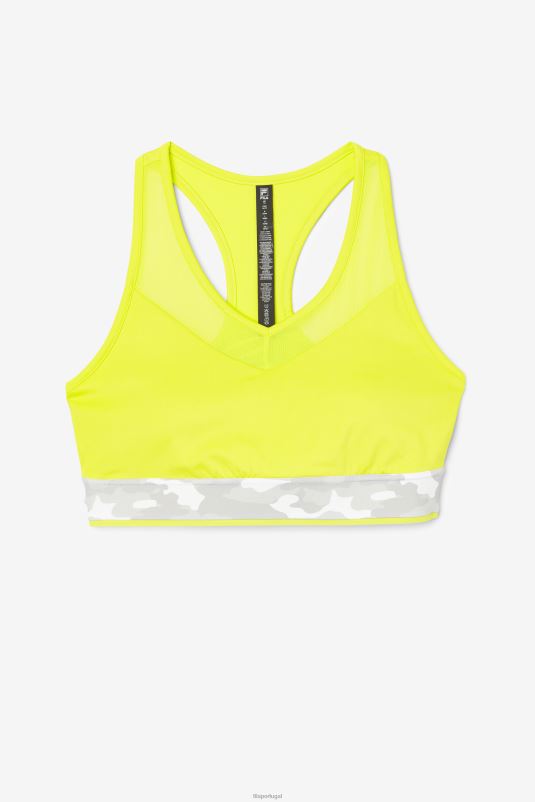 PPH0J1851 enxofre FILA enxofre fila uplift racerback bra top