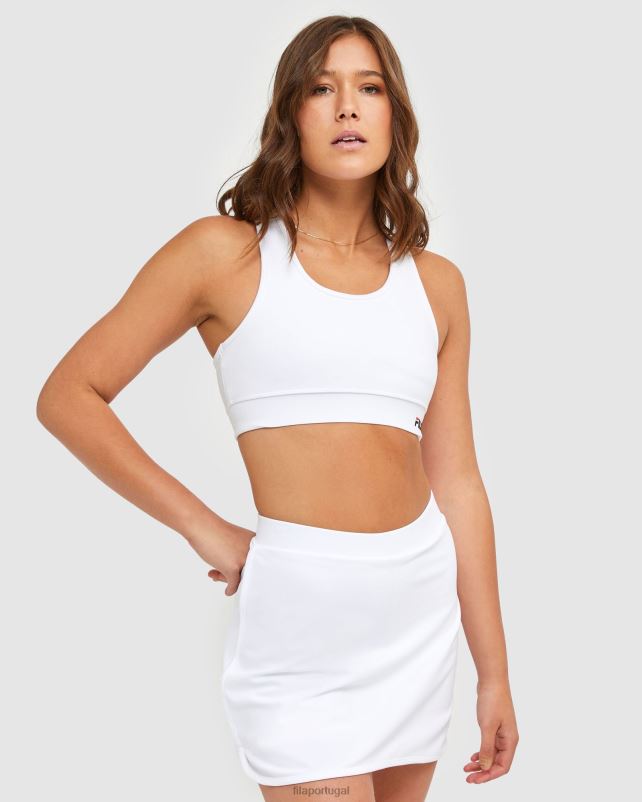 PPH0J2896 branco FILA sutiã fila branco clássico feminino